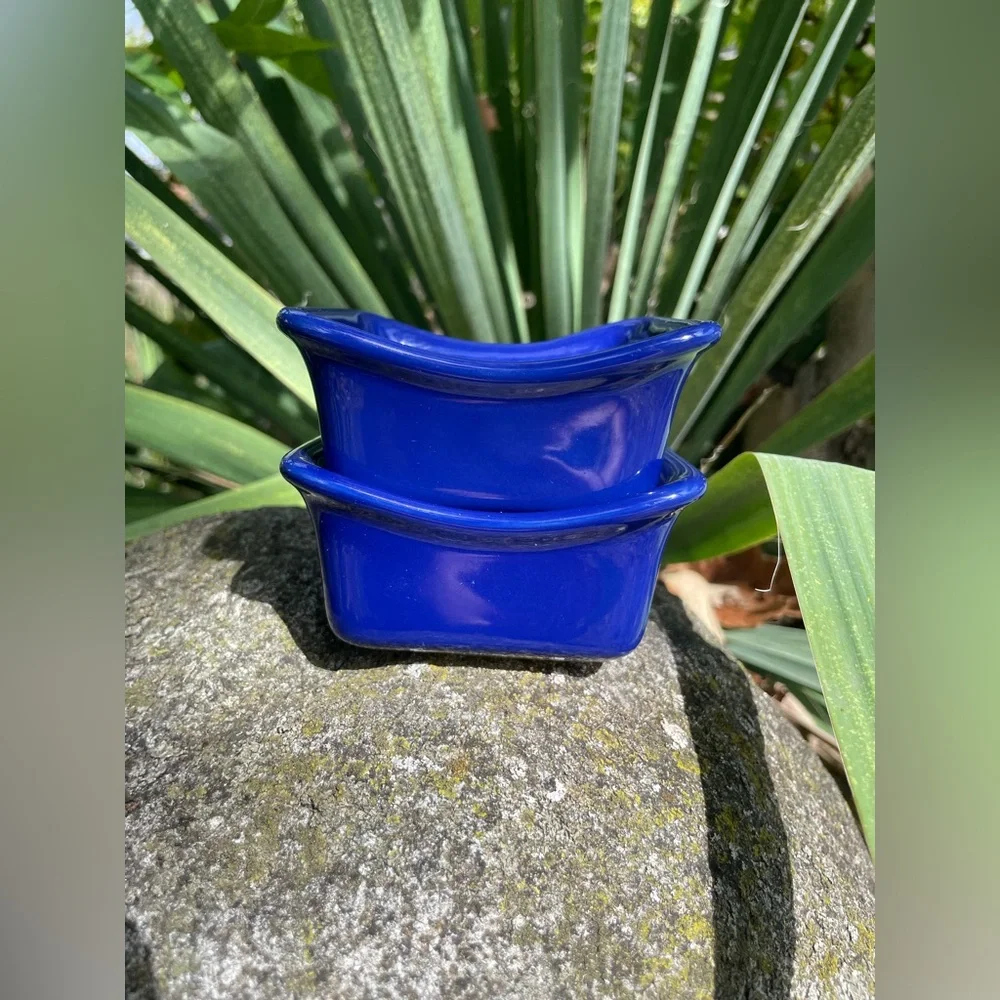 Rachael Ray Blue Ceramic Bowls